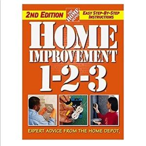 Hardcover Home Improvement 1-2-3: Book By Home Depot